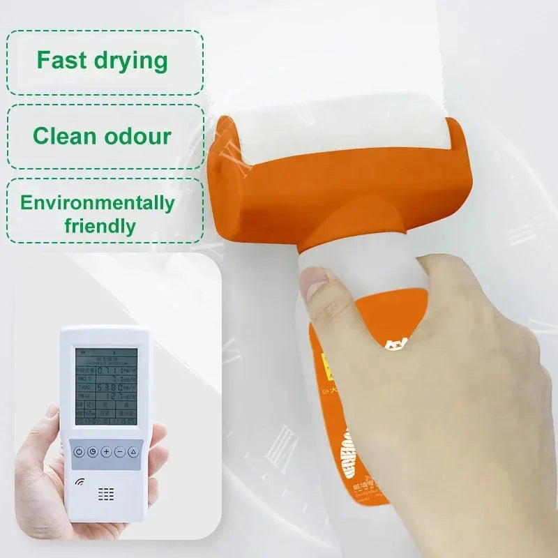 Antibacterial Wall Paint β Strong Repair Latex Paint with Roller Brush for Living Room & Kitchen